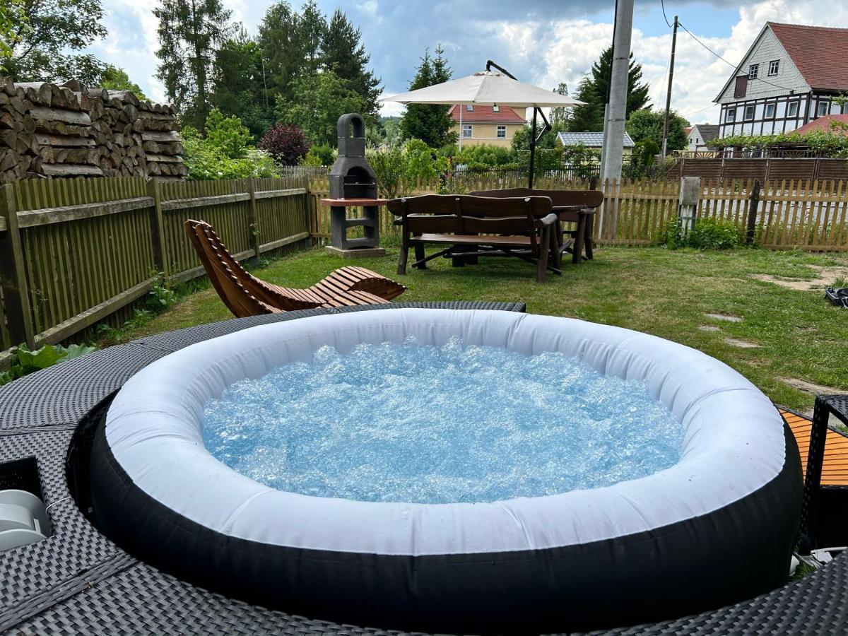 Fewo Frushi Mit Whirlpool, Infrarotsauna Grosschönau Exterior foto